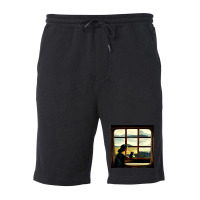 All You Need Is A Cat As You Stare Out The Window Fleece Short | Artistshot