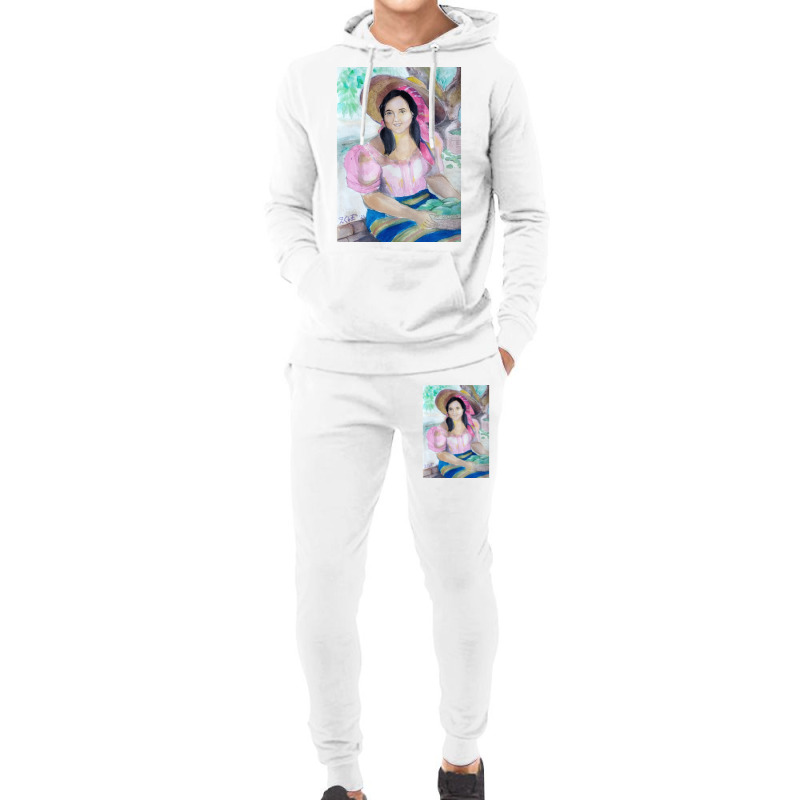 I Am A Filipina Poster Vintage Hoodie & Jogger Set | Artistshot