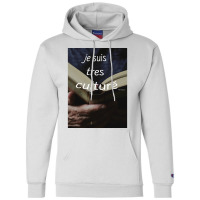 I Am Very Cultured Humor Cap Poster Champion Hoodie | Artistshot