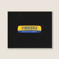 Ambridge City Landscape Canvas Print | Artistshot