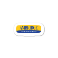 Ambridge City Sticker | Artistshot