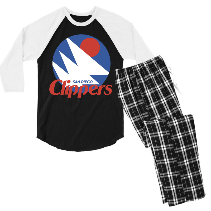 Clippers San Diego Men's 3/4 Sleeve Pajama Set by BrendaJoMoore | Artistshot