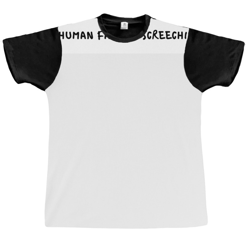 Inhuman Fangirl Screeching Poster Tumblr Graphic T-shirt | Artistshot