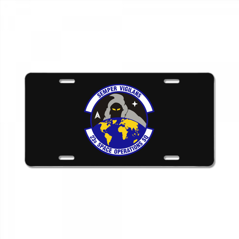 23d Space Operations Squadron (u.s. Air Force) License Plate | Artistshot