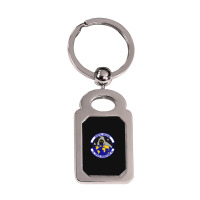 23d Space Operations Squadron (u.s. Air Force) Silver Rectangle Keychain | Artistshot