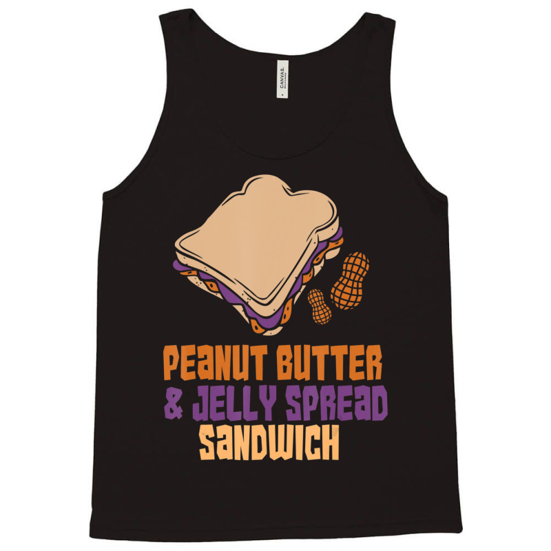 Trending Peanut Butter And Jelly Sandwich Peanut Butter Tank Top | Artistshot