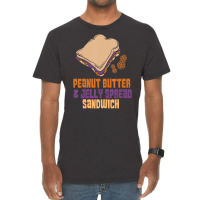 Trending Peanut Butter And Jelly Sandwich Peanut Butter Vintage T-shirt | Artistshot