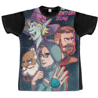 The Adventure Zone Fantasy Four Graphic T-shirt | Artistshot