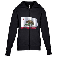 California Flag Youth Zipper Hoodie | Artistshot