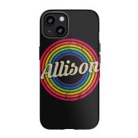 Allison - Retro Rainbow Faded-style Iphone 13 Case | Artistshot