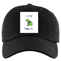 I Hate Mondays Dinosaur Poster Aesthetic Kids Cap | Artistshot