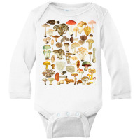 Mushroom Shirt Mycology Fungi Foraging Mushroom Whisperer T Shirt Long Sleeve Baby Bodysuit | Artistshot