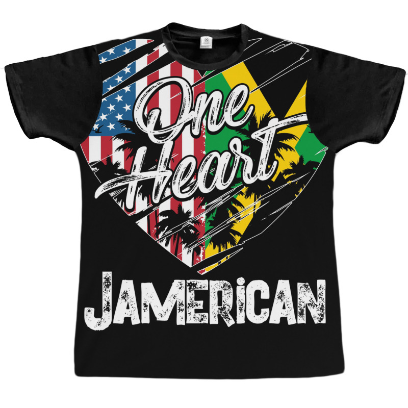 Jamaican American With Jamaican Roots And Culture Poster Boy Graphic T-shirt | Artistshot