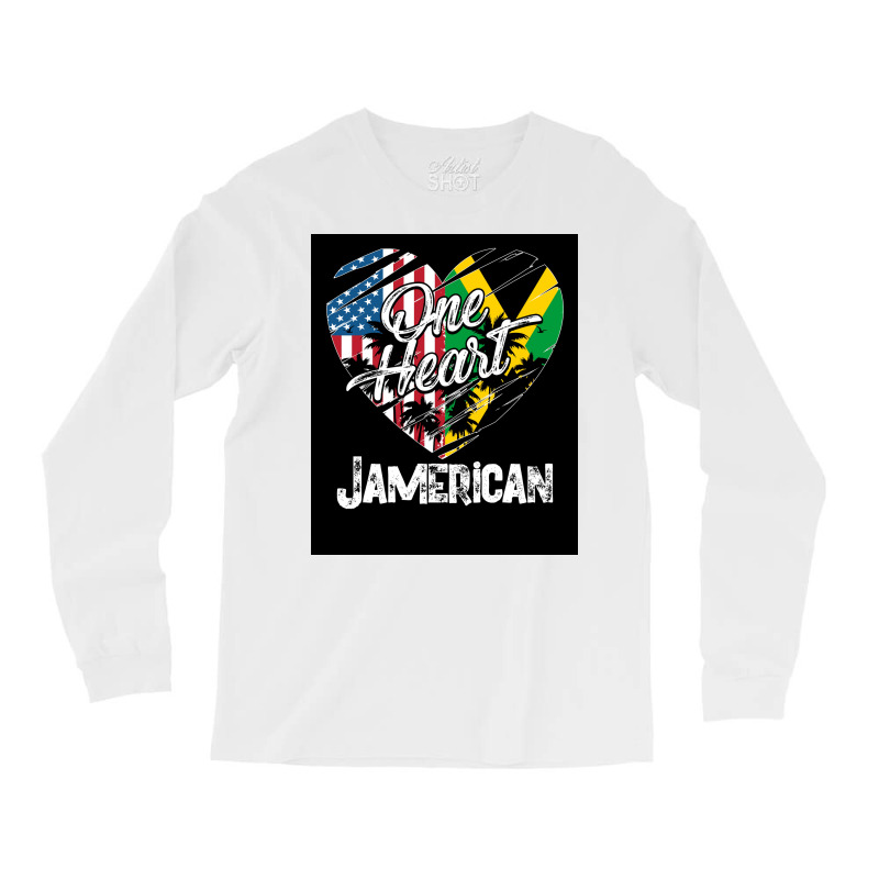 Jamaican American With Jamaican Roots And Culture Poster Boy Long Sleeve Shirts | Artistshot