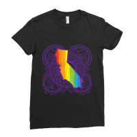 California Mandala Pride Ladies Fitted T-shirt | Artistshot