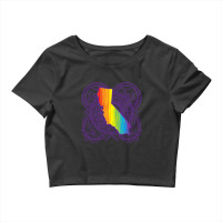 California Mandala Pride Crop Top | Artistshot