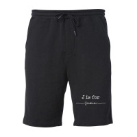 J Is For Jamin Fleece Short | Artistshot