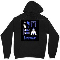 Japan Royal Blue Poster Nostalgia Unisex Hoodie | Artistshot