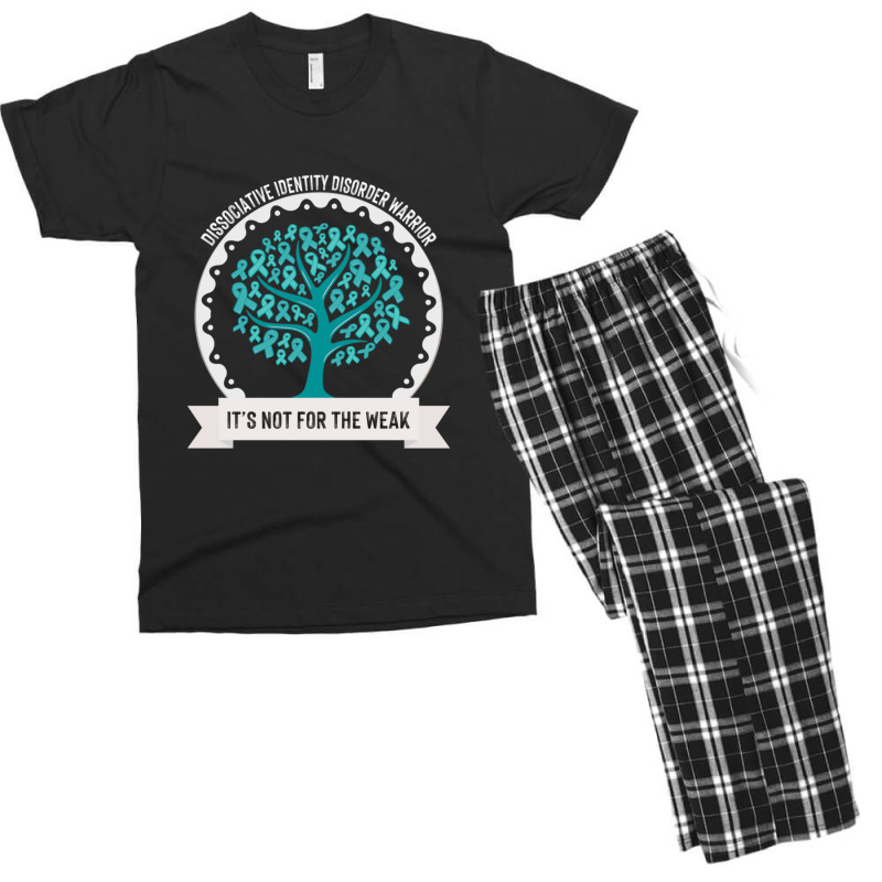 Dissociative Identity Disorder Did Awarenesswarrior Its Not For The We Men's T-shirt Pajama Set | Artistshot