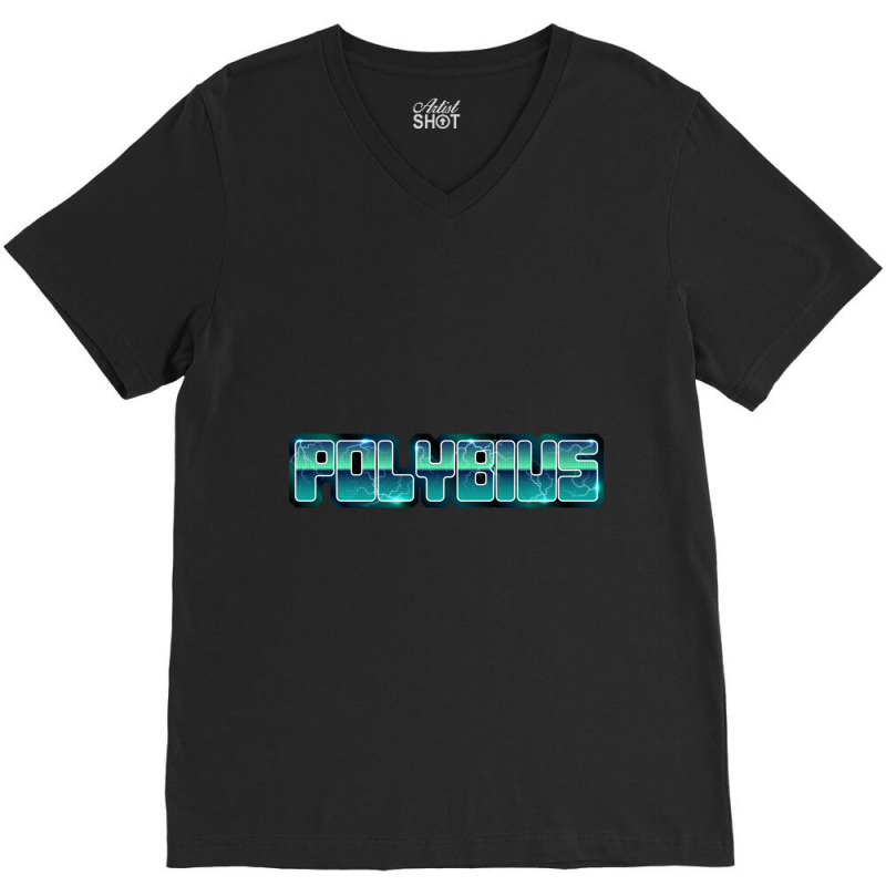 Hot Trend Polybius Video Game V-neck Tee | Artistshot