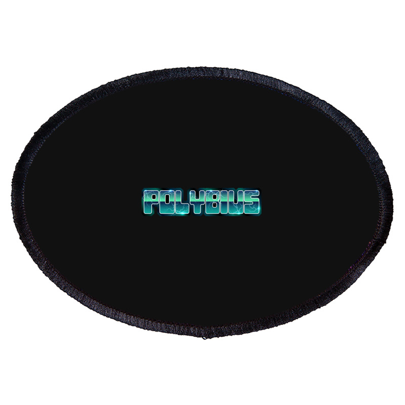 Hot Trend Polybius Video Game Oval Patch | Artistshot