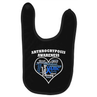 Arthrogryposis Multiplex Congenita Awareness Baby Bibs | Artistshot