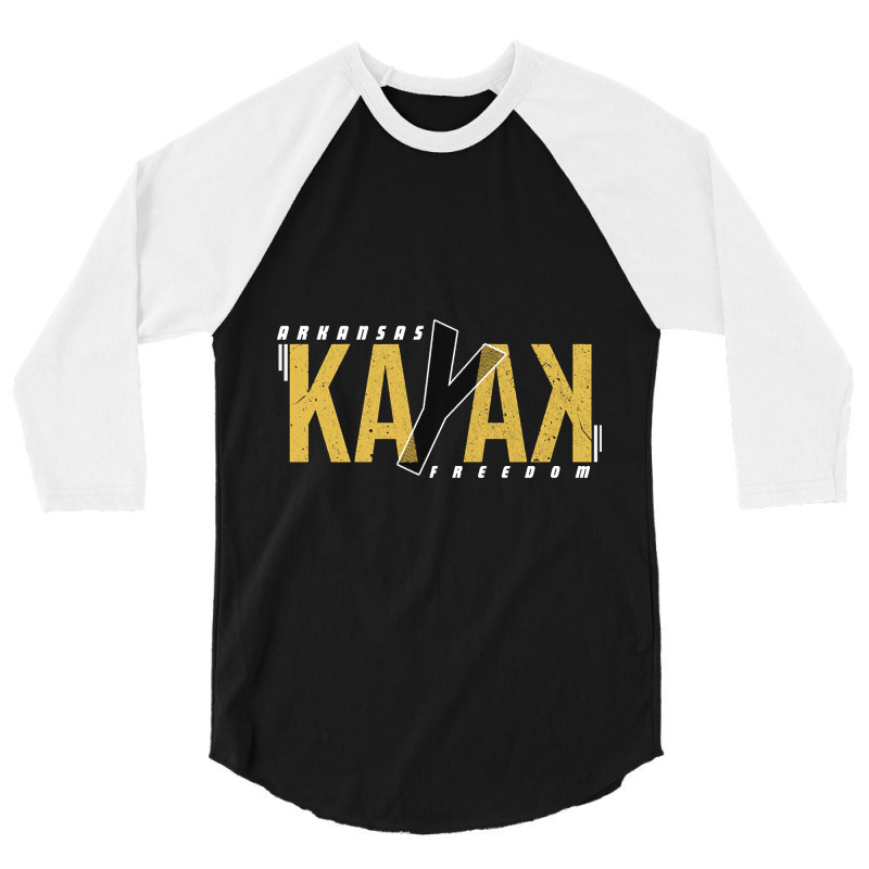 Arkansas Kayak 3/4 Sleeve Shirt | Artistshot