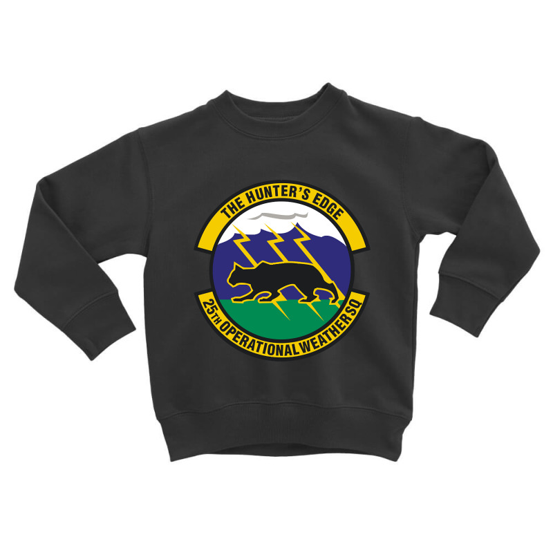 25th Operational Weather Squadron (u.s. Air Force) Toddler Sweatshirt by Weasetu1379 | Artistshot