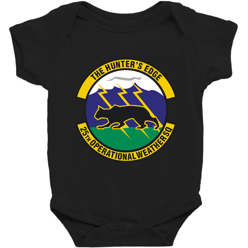 25th Operational Weather Squadron (u.s. Air Force) Baby Bodysuit by Weasetu1379 | Artistshot