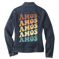 Amos Ladies Denim Jacket | Artistshot