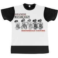 Javanese Wayang Kulit Indonesian Culture Poster Girl Graphic T-shirt | Artistshot