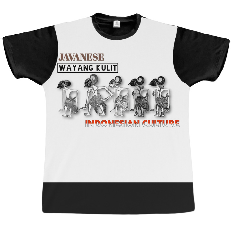 Javanese Wayang Kulit Indonesian Culture Poster Girl Graphic T-shirt | Artistshot