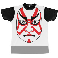 Kabuki Mask Poster Cute Graphic T-shirt | Artistshot