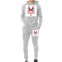 Kabuki Mask Poster Cute Hoodie & Jogger Set | Artistshot