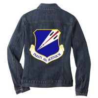 131st Fighter Wing (u.s. Air Force) Ladies Denim Jacket | Artistshot