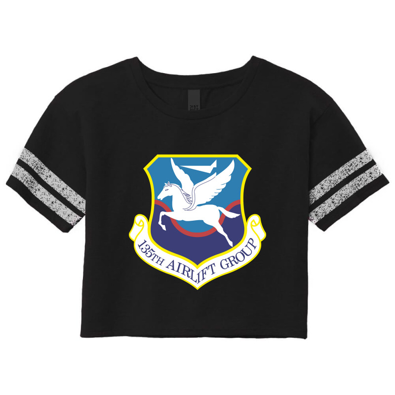 135th Airlift Group (u.s. Air Force) Scorecard Crop Tee by nourishnormally484 | Artistshot