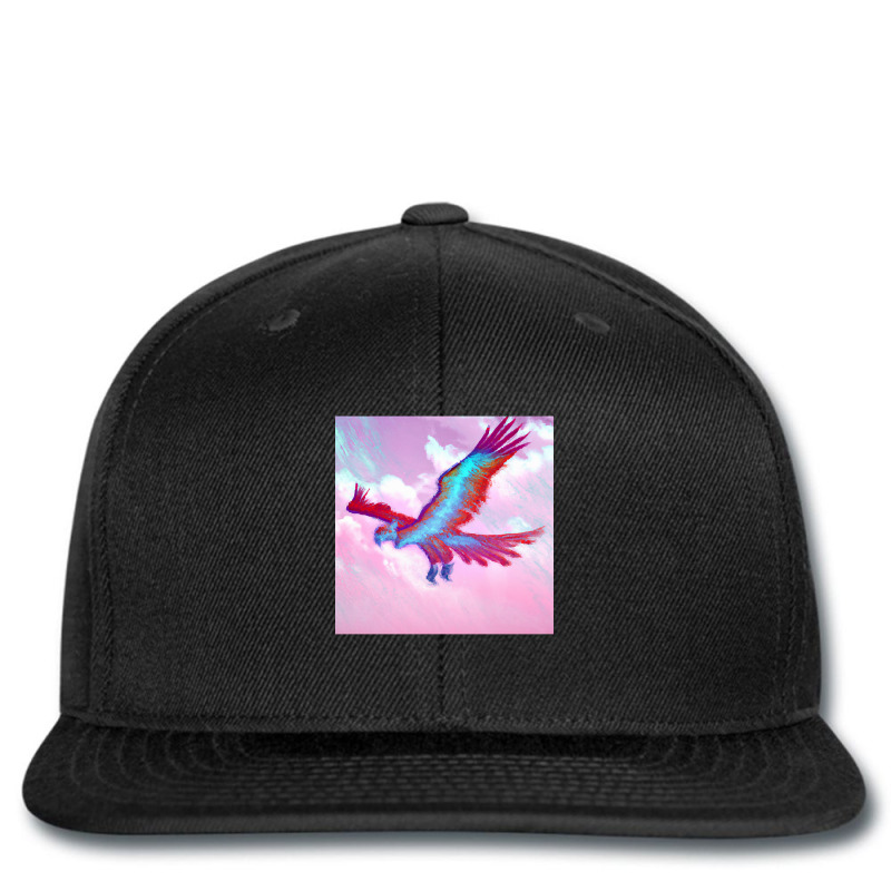 Phoenix Bird In Blue And Reddish Tones Printed hat by saddestrent378 | Artistshot