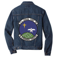 27th Aerial Port Squadron (u.s. Air Force) Men Denim Jacket | Artistshot