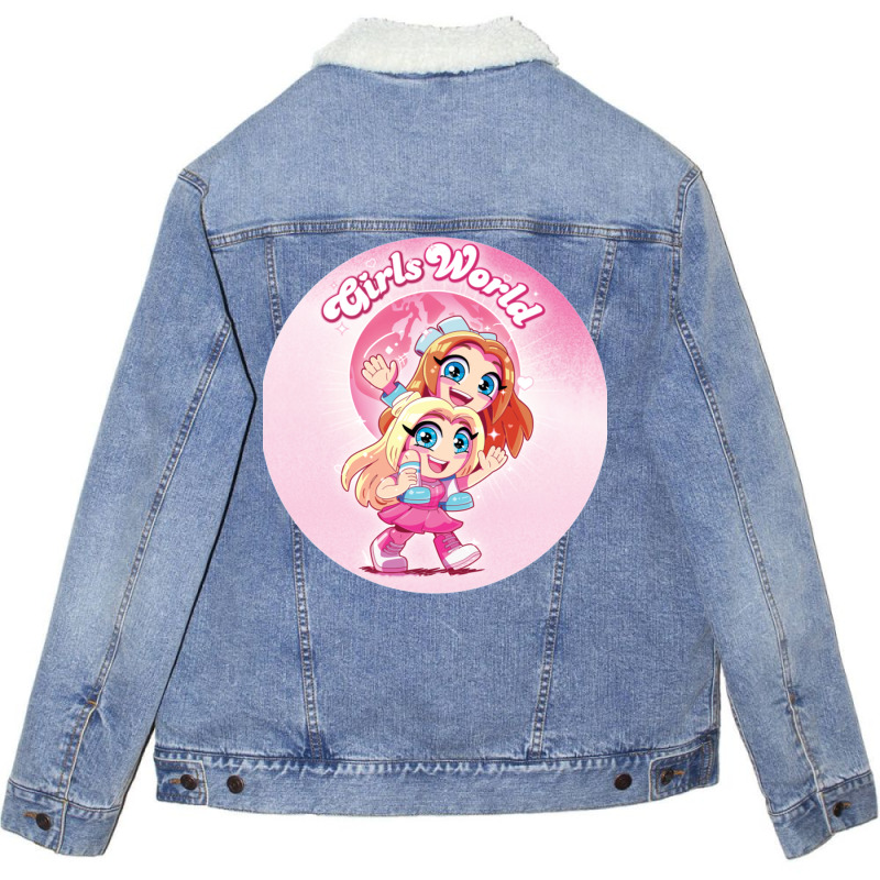 Hey Cuties Unisex Sherpa-lined Denim Jacket | Artistshot