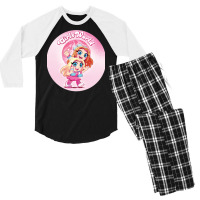 Hey Cuties Men's 3/4 Sleeve Pajama Set | Artistshot