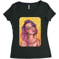 Infinity Eye Women's Triblend Scoop T-shirt | Artistshot