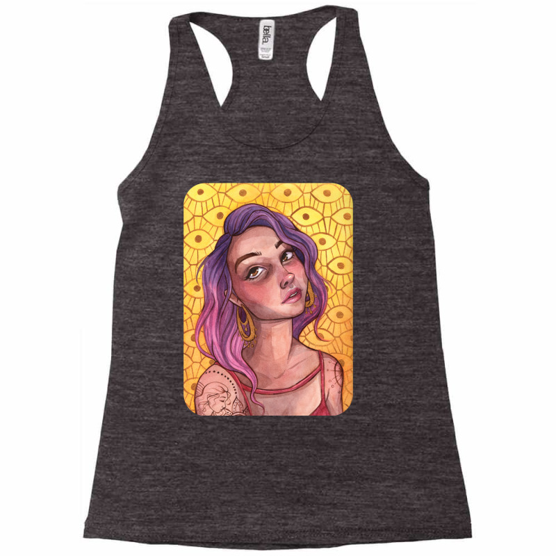 Infinity Eye Racerback Tank by nessahlngrids | Artistshot