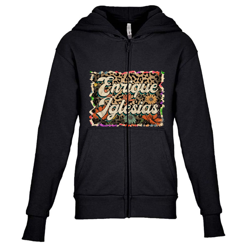 Beautiful Flowers Quest Enrique Proud Name Youth Zipper Hoodie by CrystalRied88 | Artistshot