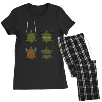 Undefined Age Martial Artist Tortoises 1 Women's Pajamas Set | Artistshot