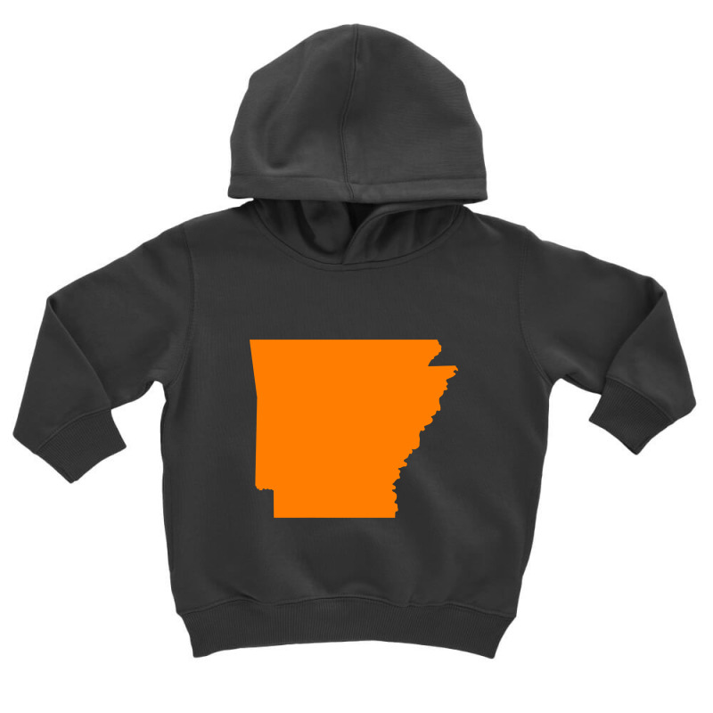 Arkansas Orange Toddler Hoodie by ternacanuda | Artistshot