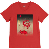 Higanbana Red Spider Lilies Lywdp V-neck Tee | Artistshot