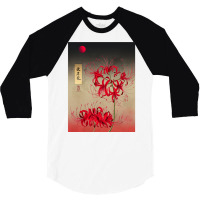 Higanbana Red Spider Lilies Lywdp 3/4 Sleeve Shirt | Artistshot