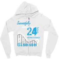 Diabetes Successully 24 Hours Disease Zipper Hoodie | Artistshot