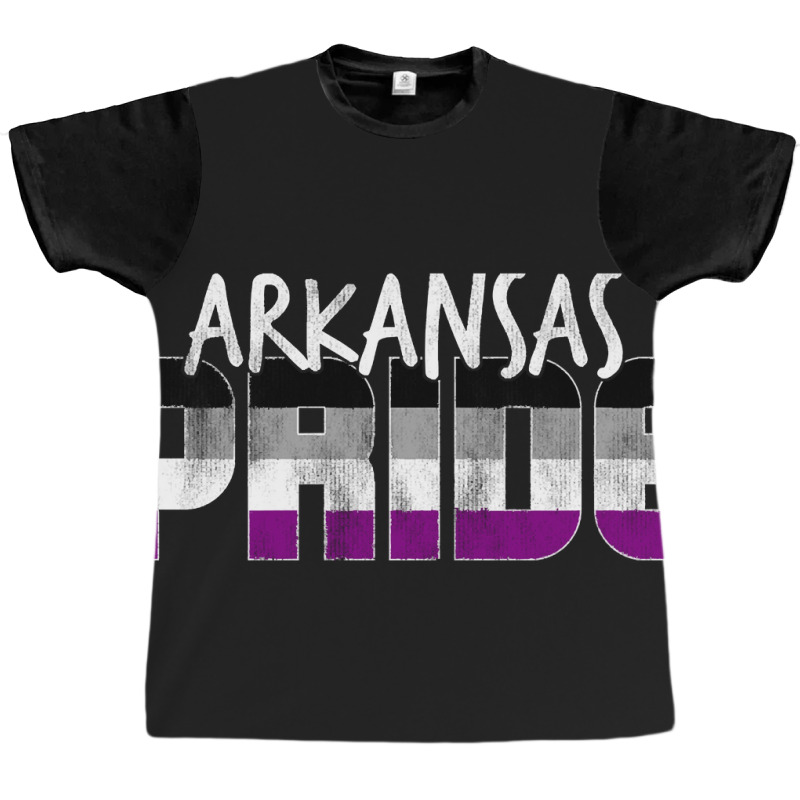 Arkansas Pride Asexual Flag Graphic T-shirt by ternacanuda | Artistshot