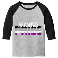 Arkansas Pride Asexual Flag Youth 3/4 Sleeve | Artistshot